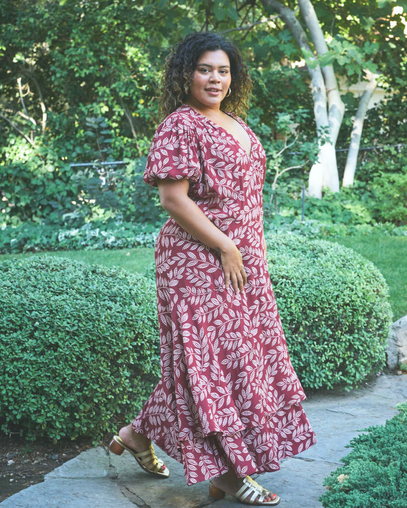 The odells maxi wrap dress hotsell